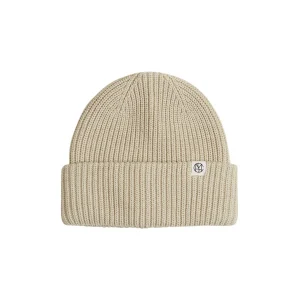 Moss Copenhagen Strick-Beanie Oatmeal Melange