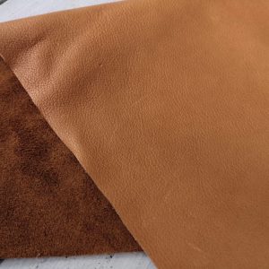 Ecopell Nappaleder Zuschnitt – brownie (Biotierhaltung + pflanzlich gegerbt)