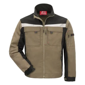 NITRAS MOTION TEX PRO FX | Arbeitsjacke | khaki / schwarz | 7755