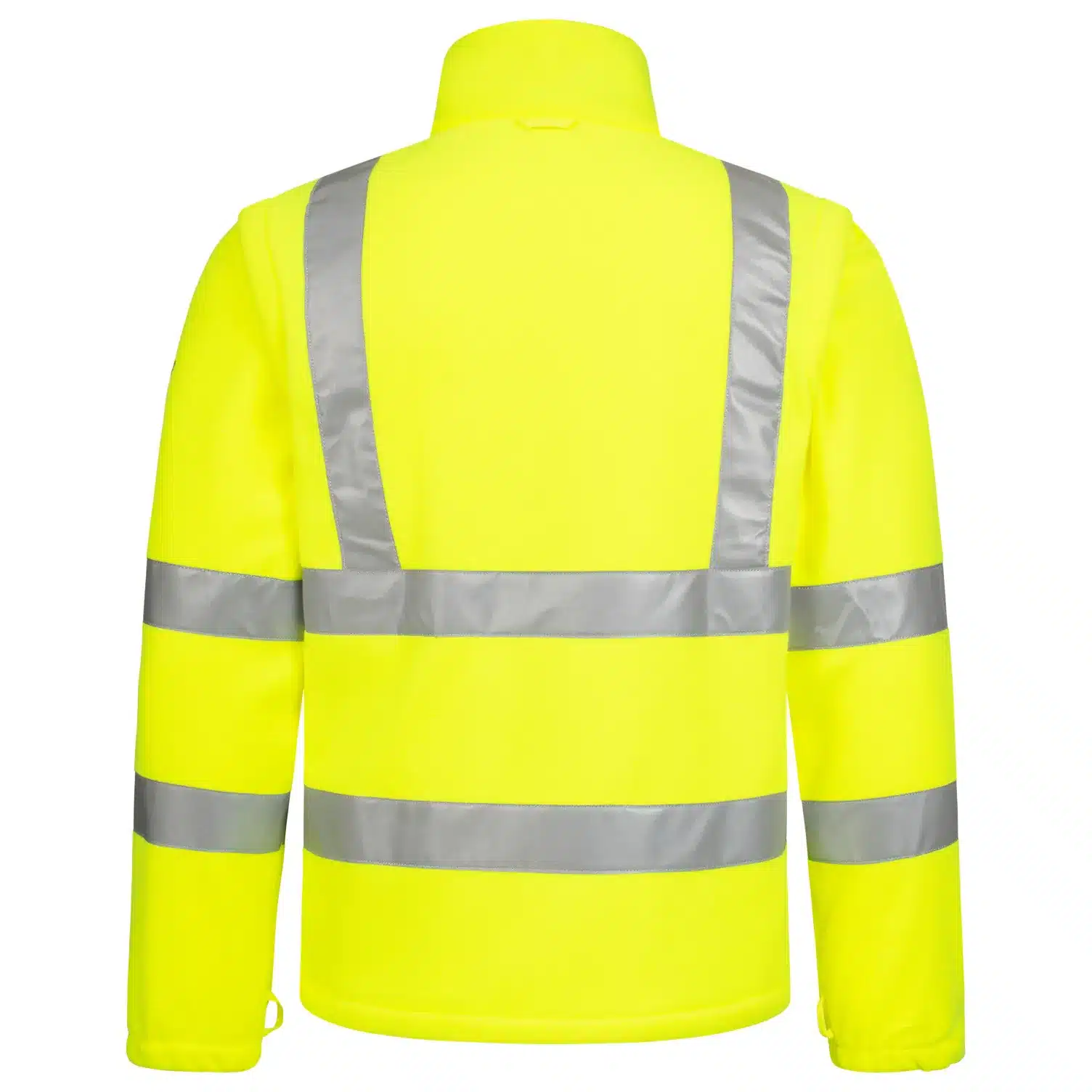 NITRAS MOTION TEX VIZ | Warnschutz-Fleecejacke | neongelb | 7061 – Bild 3