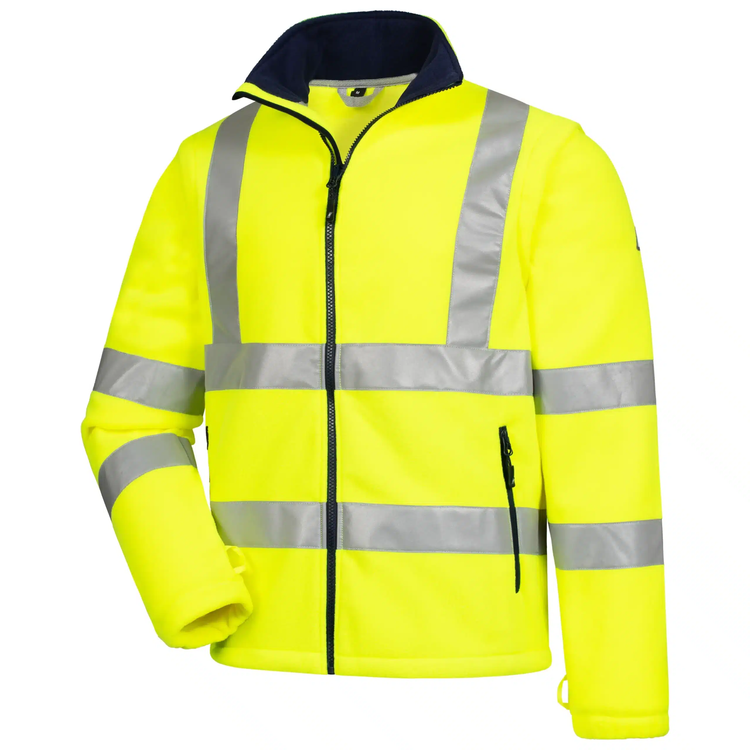 NITRAS MOTION TEX VIZ | Warnschutz-Fleecejacke | neongelb | 7061