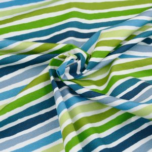 Biojersey – Tigerlilly EP – Kritzel Streifen blau/grün