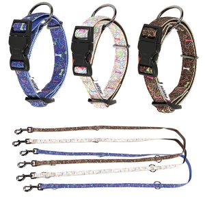 Knochen Hundegurt und Leine