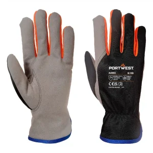 PORTWEST A280 Wintershield Winterhandschuhe | Schwarz/Orange