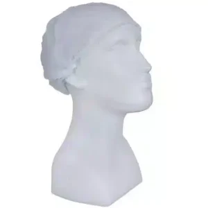 PRO FIT | PP Klipphaube, weiß, | 53 cm, 100 St. im Beutel