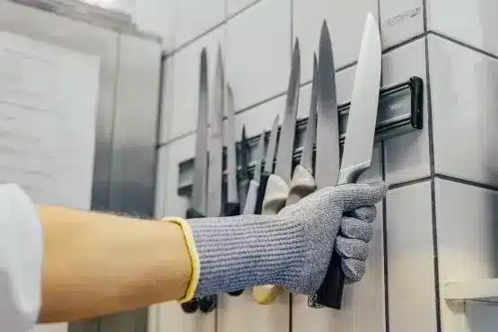 PRO FIT Schnittschutzhandschuh „Cut Spezial“, Level F, unbeschichtet – Bild 2