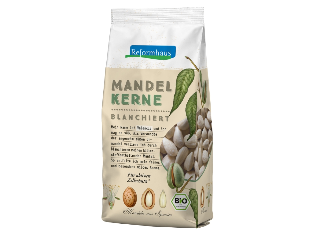 Reformhaus Mandelkerne blanchiert bio (200g)