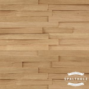 Spaltholz Wandelement Eiche 3cm – Konold