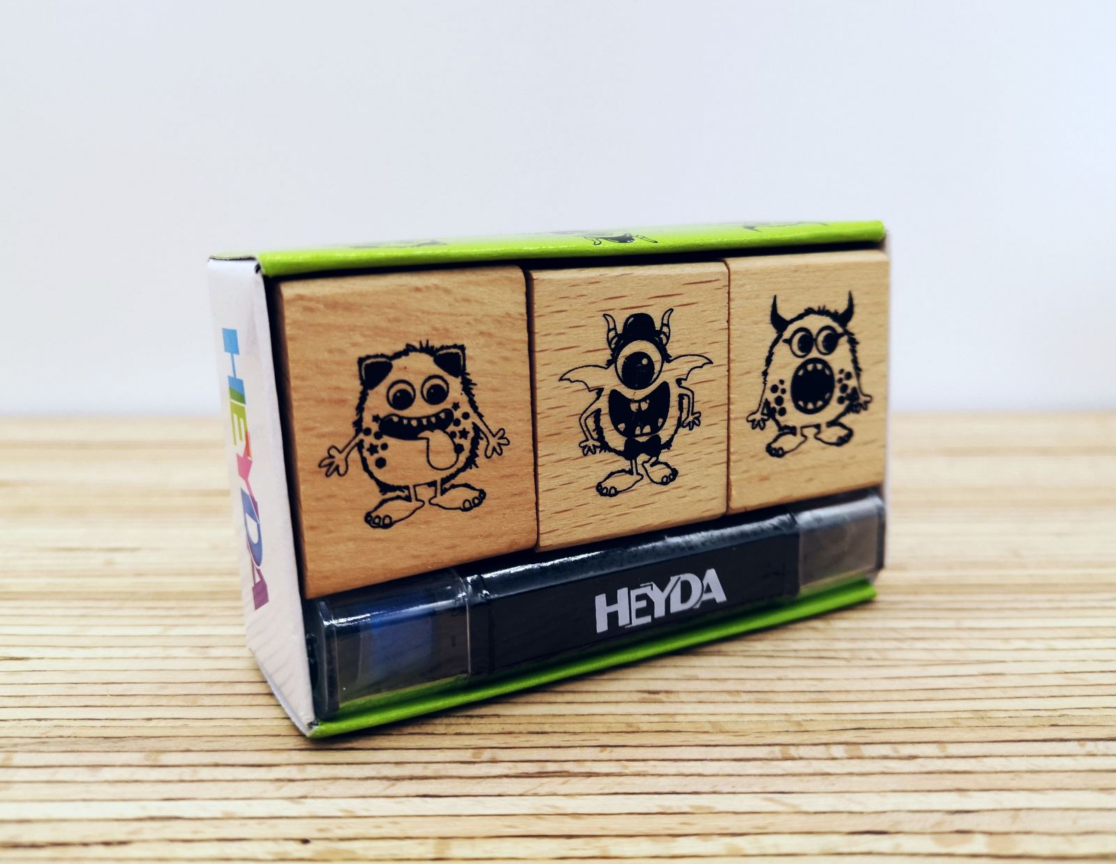 HEYDA Stempelset Monster