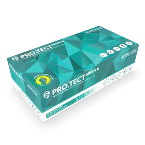 UNIGLOVES PRO.TECT GREEN HD | Robuste Nitrilhandschuhe in Grün | 100 Stück